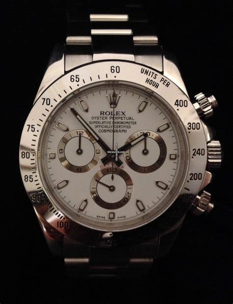 chrono24 rolex daytona acciaio